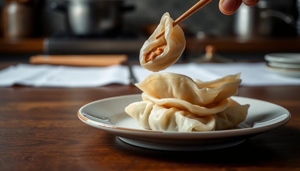 prevent dumplings from falling apart